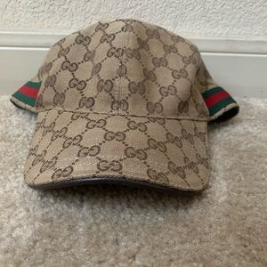 Gucci Original GG canvas baseball hat with Web